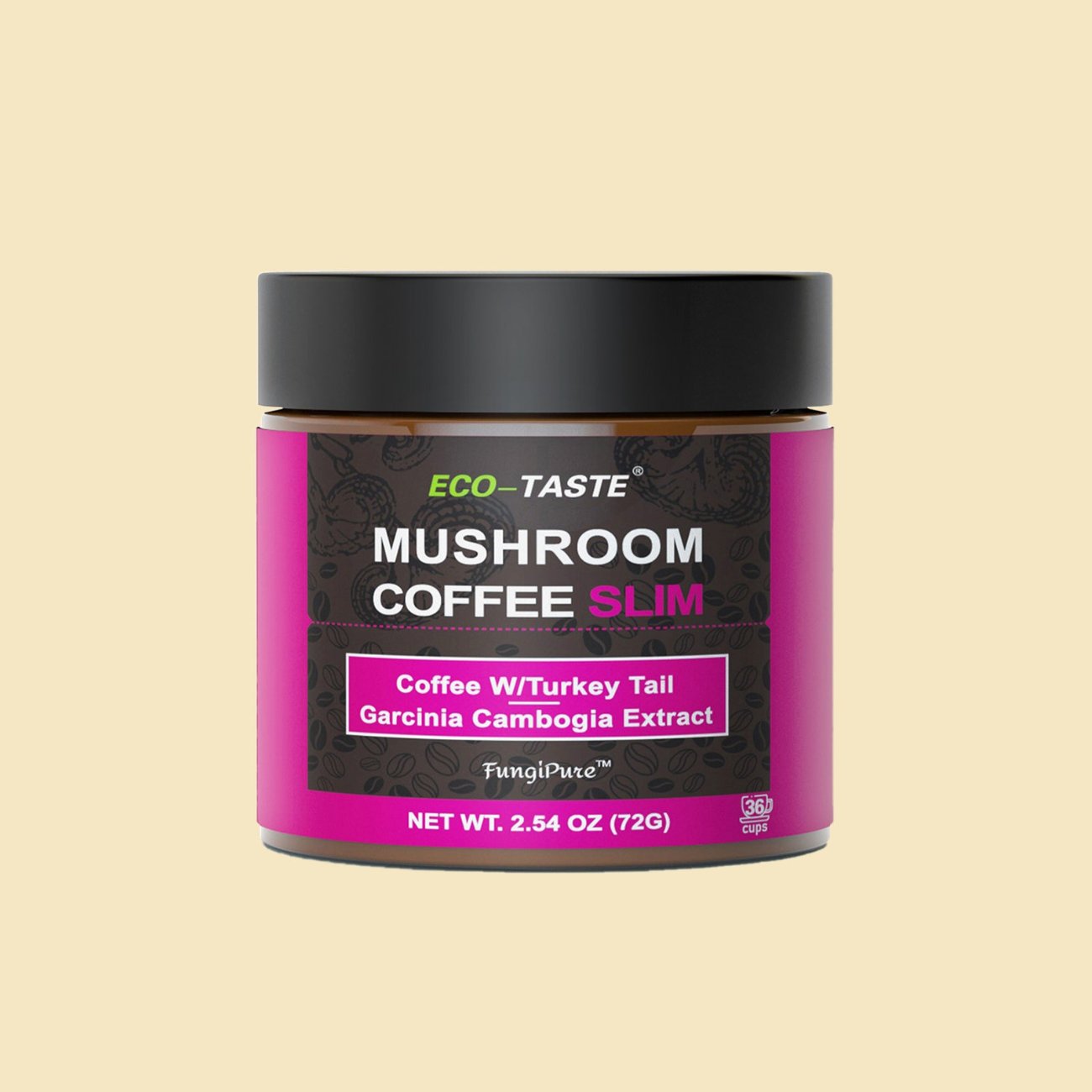Mushroom Coffee for Weight Loss, 36 Servings – 2.12 Ounce
