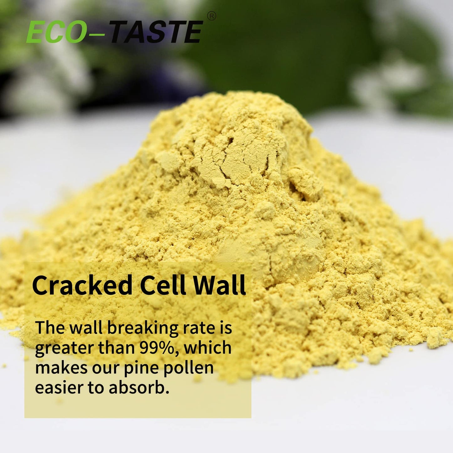 Pine Pollen Powder, Boosts Energy and Immunity Supports, 6 oz
