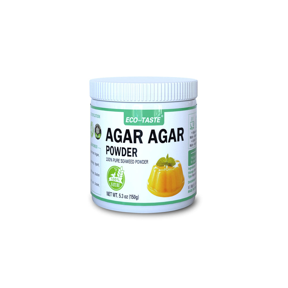 Agar Agar Powder, 100% Natural Seaweed, For Jelly and Candy, 5.3 oz