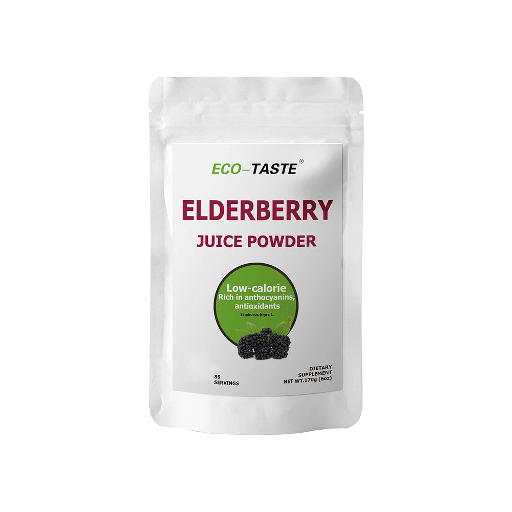 Elderberry Juice Powder, Supports Healthy Immune System, Non GMO and Vegan Friendly, 6oz