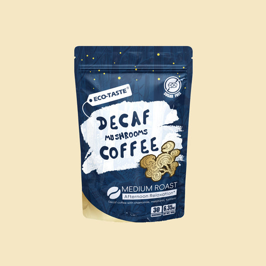 Relaxing Decaf Mushroom Coffee Powder, 6.35oz