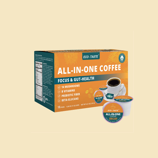 Decaf Mushroom Coffee K Cup, 16 Count