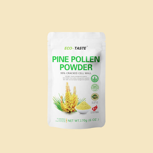 Pine Pollen Powder, Boosts Energy and Immunity Supports, 6 oz