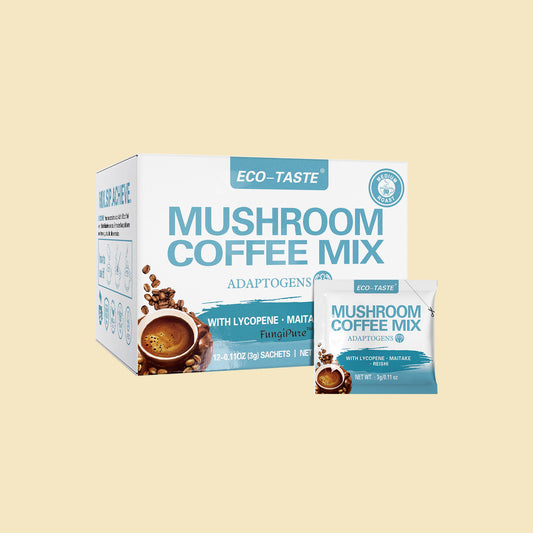 Mushroom Coffee for Immunity,12 Sachets x 3g,1.27oz