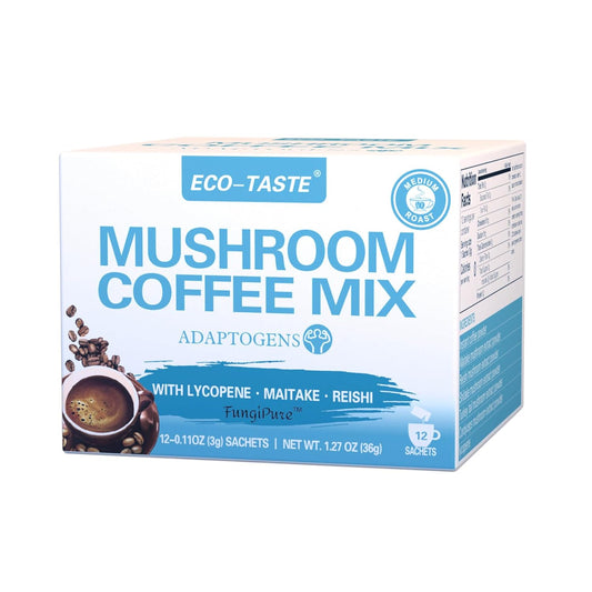Mushroom Coffee for Immunity,12 Sachets x 3g,1.27oz