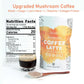 Mushroom Coffee Latte - 30 Servings, with Grass-Fed Collagen, Reishi, Chaga, Lion's Mane, and L-Theanine 180 Grams