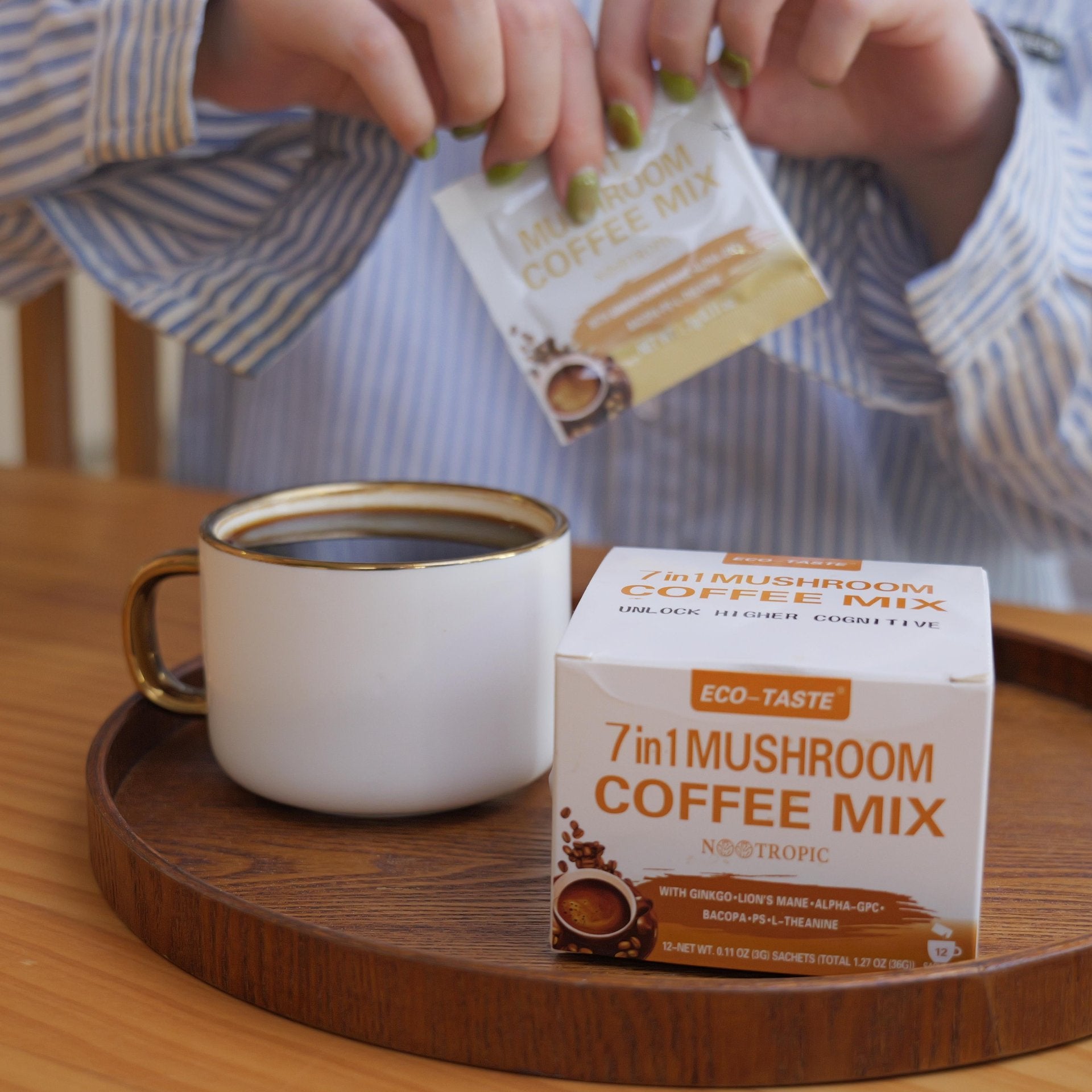 mushroom coffee glp 1 Four Sigmatic Highlights Mental Wellness On New Packaging Mushroom Coffee for Focus and