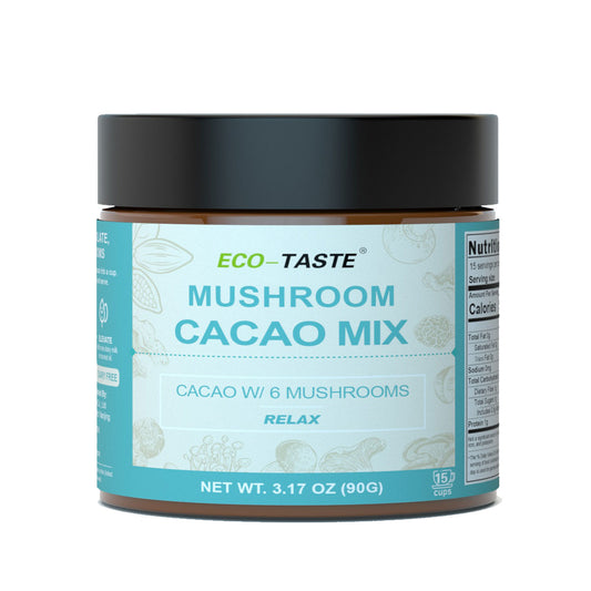 Mushroom Cacao Latte, 20% Beta-glucans, Coffee Alternative, 3.17oz